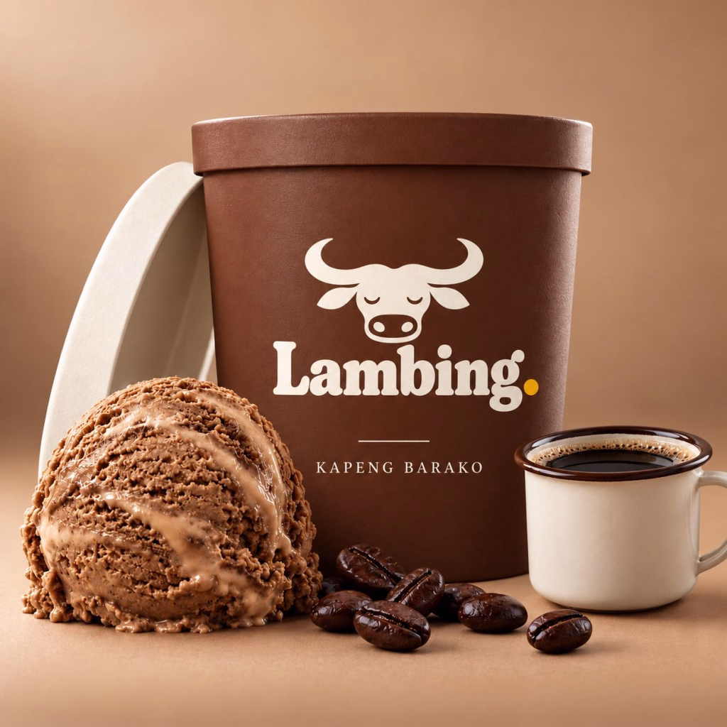 A pint of Lambing Kapeng barako
